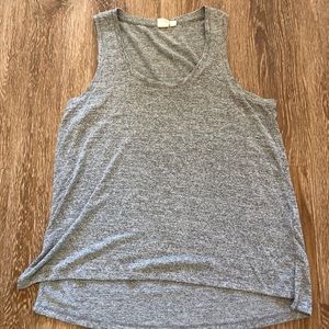GAP Gray Knit Tank Top